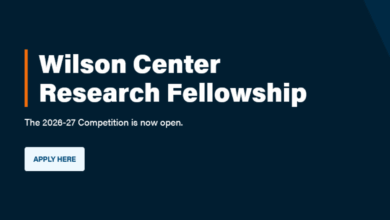 Work Remotely with the fully funded Wilson Center Research Fellowship ($10,000 per month stipend): Apply Now