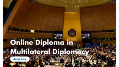 Apply now for the UNITAR Online Diploma in Multilateral Diplomacy (Fellowships for nationals from Least Developed Countries and Small Island Developing States available)