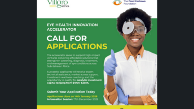 Apply Now for the Eye Health Innovation Accelerator Program for African startups