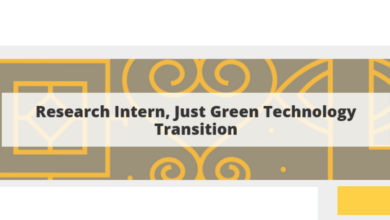 Africa Policy Research Institute is hiring a Research Intern, Just Green Technology Transition based in Berlin, Germany or Remote (556€ monthly basis): Apply Now