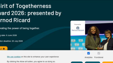 Apply now for the Spirit of Togetherness Award 2026 for outstanding young leaders from any country (€8,000 grant + fully funded to attend the One Young World Summit)