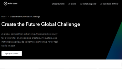 AI for Good Create the Future Global Challenge is Now Open for Applications