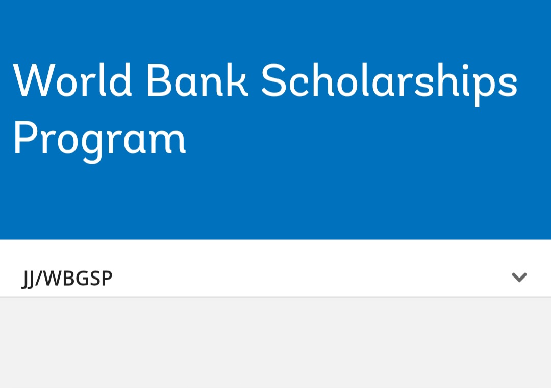 Applications are now open for the Fully Funded 2027 Joint Japan/World Bank Graduate Scholarship Program